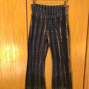 Navy Tie Dye Hippie Bell Bottoms